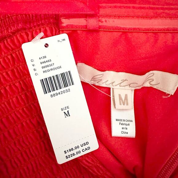 NWT Anthropologie Hutch 3D Rosette Strapless Mini Dress Size Medium - Picture 8 of 12